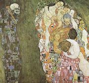 Gustav Klimt Death and Life (mk20) oil painting on canvas